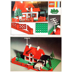 LEGO House with Car Set 346-2