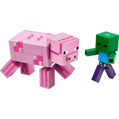 LEGO BigFig Pig with Baby Zombie Set 21157