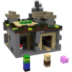 LEGO Minecraft Micro World: The Village Set 21105