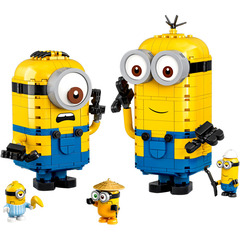 LEGO Brick-built Minions and their Lair Set 75551