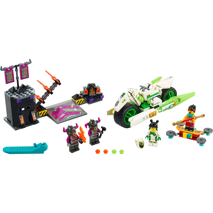 LEGO White Dragon Horse Bike Set 80006
