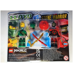 LEGO Lloyd vs. Stone Warrior Set 112006