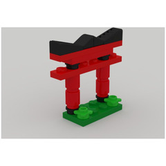 LEGO Micro Shinto Shrine Set TRUNINJAGO-1