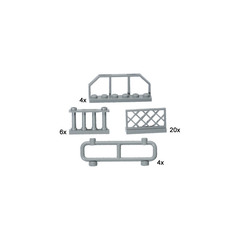 LEGO Grey Fences Set 10050