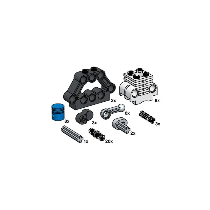 LEGO Technic Motor Set 10077