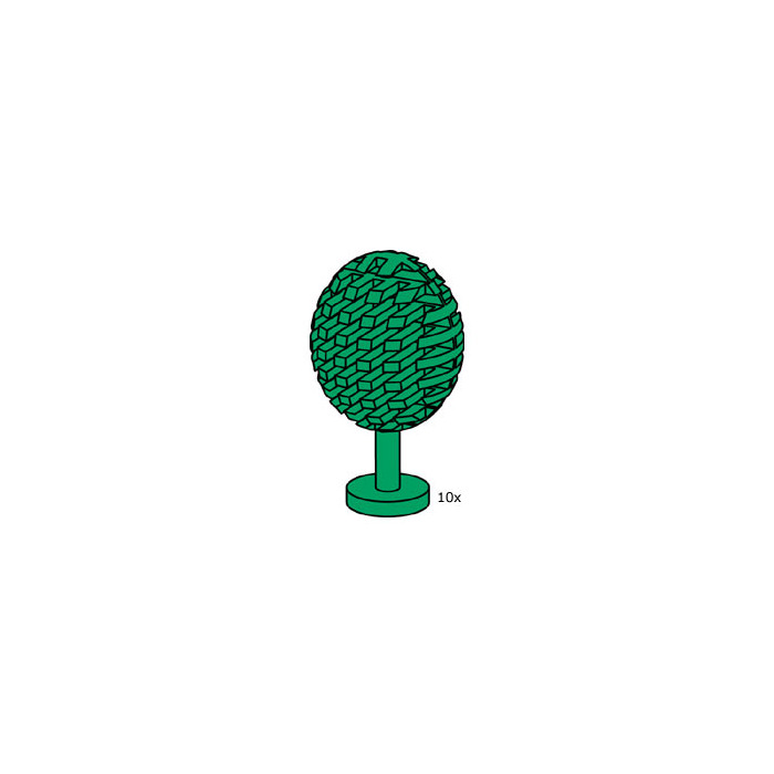 LEGO Foliferous Tree Set 10111