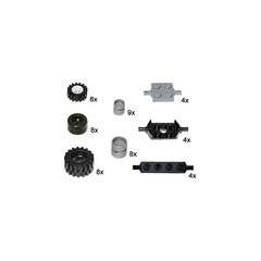 LEGO Small Wheels and Axles Set 10048