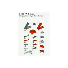 LEGO Hinges, Couplings, Turntables Set 5388
