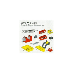 LEGO Crane and Digger Accessories Set 5390