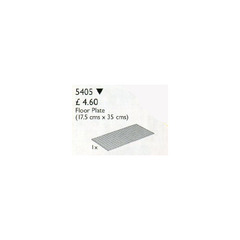 LEGO Scala Floor Plate 17.5 x 35 cm Set 5405