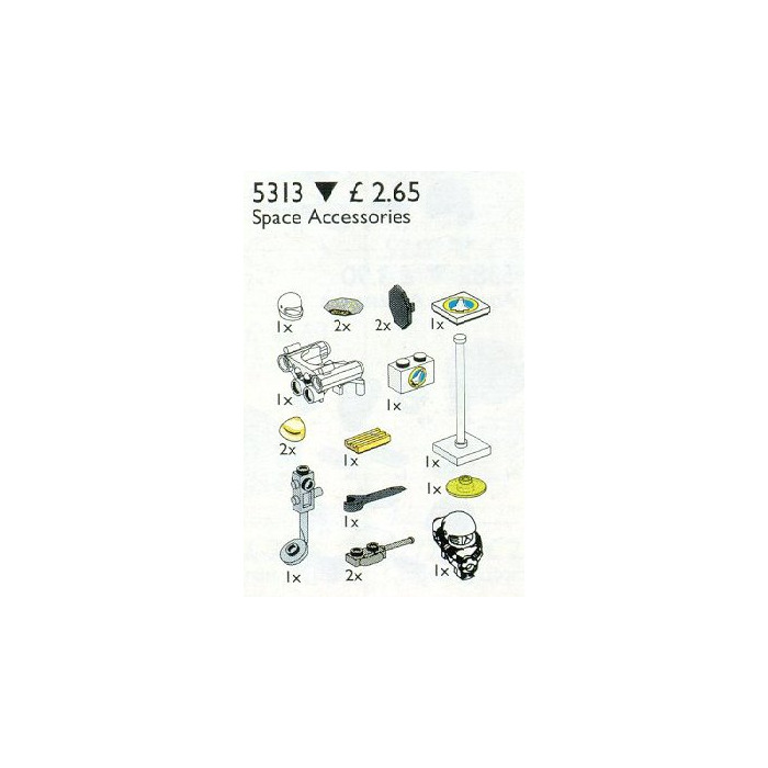 LEGO Town / Space Accessories Set 5313