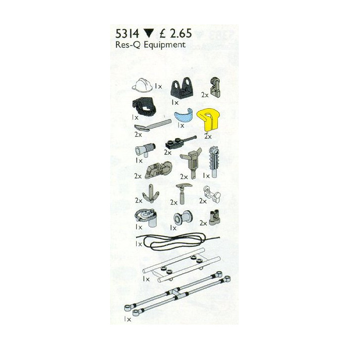 LEGO Town / Res-Q Equipment Set 5314
