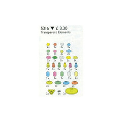 LEGO Transparent Accessories Set 5316