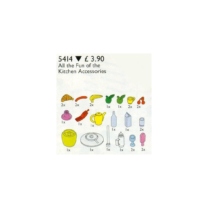 LEGO Scala Crazy Cooking Set 5414