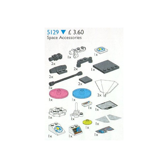 LEGO Space Accessories (Exploriens) Set 5129