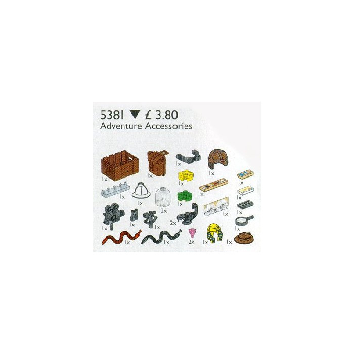 LEGO Adventure Accessories Set 5381