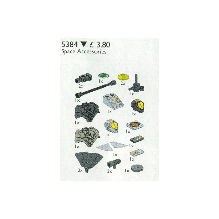 LEGO Space Accessories Set 5384