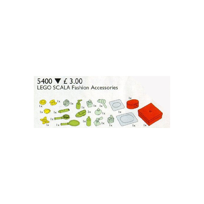 LEGO Scala Fashion Accessories Set 5400