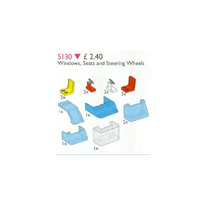 LEGO Windows, Seats, Steering Wheels Set 5130
