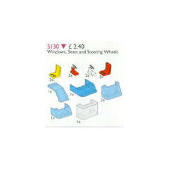 LEGO Windows, Seats, Steering Wheels Set 5130