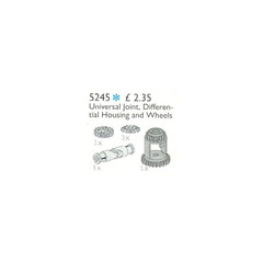 LEGO Universal Joint, Differential Housing and Gear Wheels Set 5245