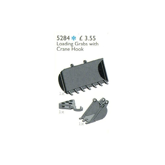 LEGO Loading Grabs with Crane Hook Set 5284