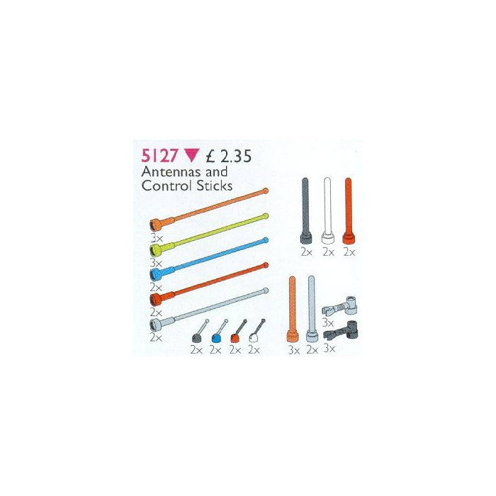 LEGO Antennas and Control Sticks Set 5127