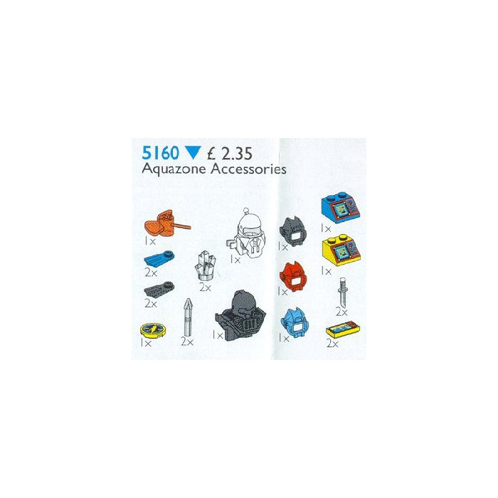 LEGO Aquazone Accessories Set 5160