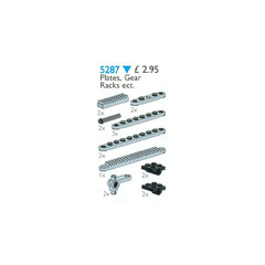 LEGO Plates and Gear Racks Set 5287