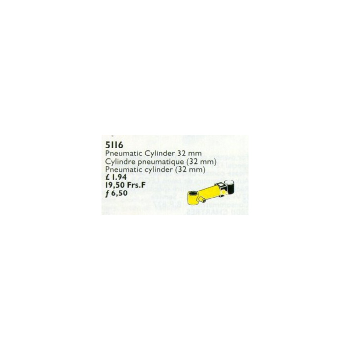 LEGO Pneumatic Piston Cylinder 32 mm Set 5116