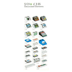 LEGO Decorated Elements Set 5121