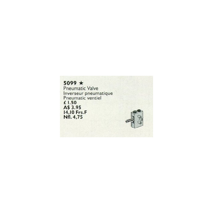 LEGO Pneumatic Valves Set 5099