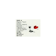 LEGO Magnets, Magnet Holders Set 5045