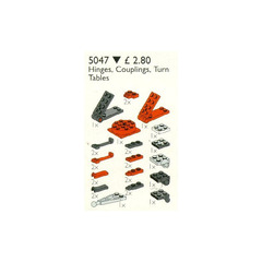 LEGO Hinges, Couplings and Turntables Set 5047