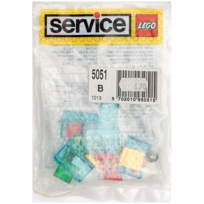 LEGO Windscreens, Seats and Steering Wheels Set 5051