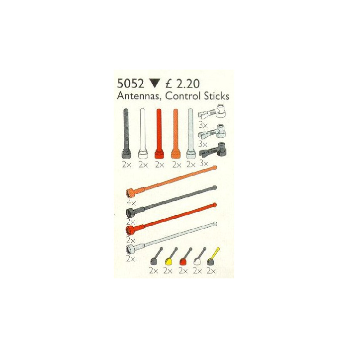 LEGO Antennas and Control Sticks Set 5052