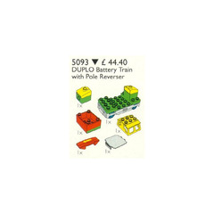 LEGO Duplo Battery Train with Polarity Switch Set 5093