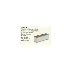 LEGO Battery Box 9V Set 5115