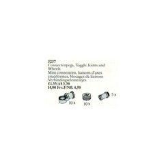 LEGO Connector Pegs, Toggle Joints and Wheels Set 5257
