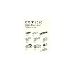 LEGO Toggle Joints and Connector Pegs and Rods Set 5275