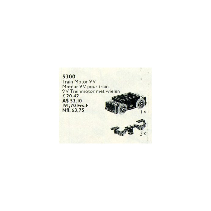 LEGO Train Motor 9V Set 5300