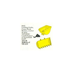 LEGO Loading Grabs, Crane Hook Set 5112