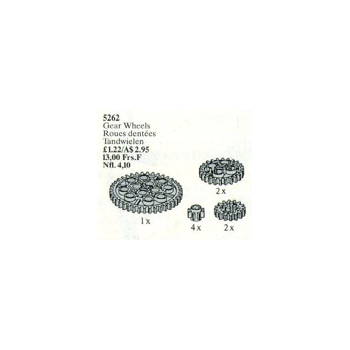 LEGO Gear Wheels Set 5262