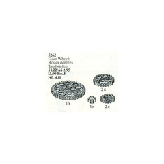 LEGO Gear Wheels Set 5262