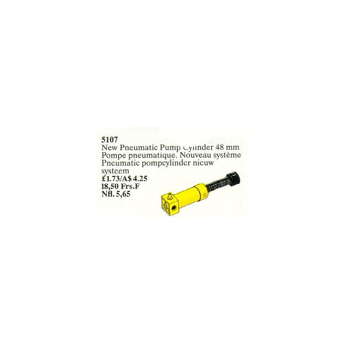 LEGO Pneumatic Pump Cylinder 48 mm Set 5107