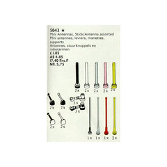LEGO Mini Antennas, Control Sticks and Antennas Set 5043