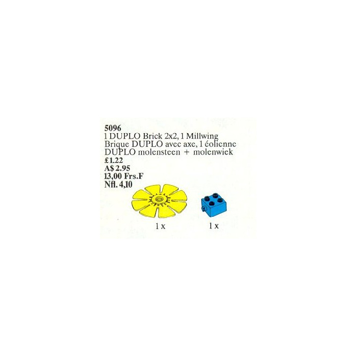 LEGO Duplo Millstone and Millwing Set 5096