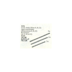 LEGO Cross Axles Sizes 8, 10 and 12 Set 5254