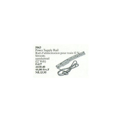 LEGO Power Supply Rail for 12V Trains Set 5063