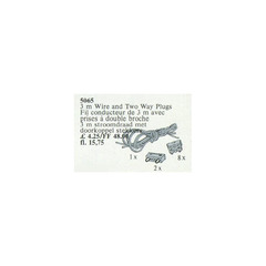 LEGO Two-Way Plugs and Cable 3.0 m Set 5065